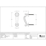 From The Anvil Door Furniture Satin Chrome / Doctors Door Knocker From The Anvil - Satin Chrome Doctors Door Knocker