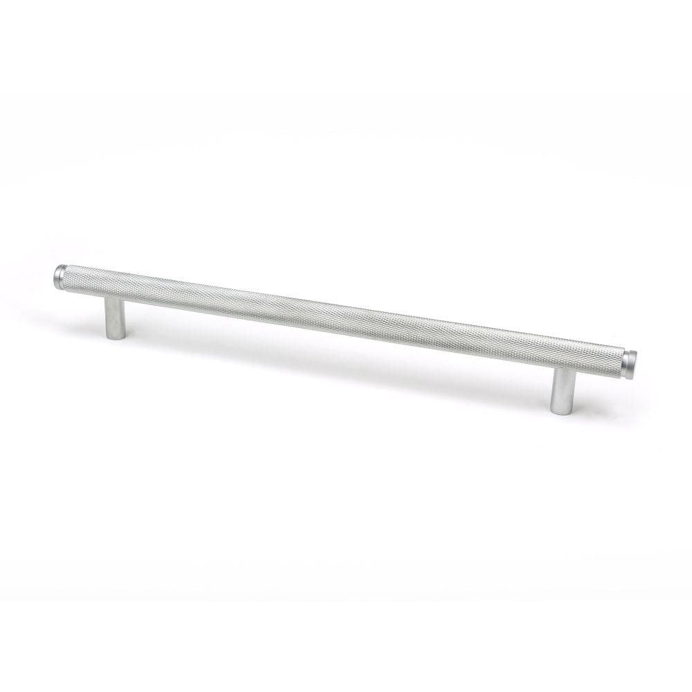From The Anvil Cabinet Hardware Satin Chrome / Cabinet Pull Handles / Large From The Anvil - Satin Chrome Full Brompton Pull Handle - Large