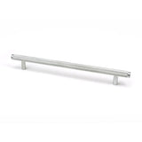 From The Anvil Cabinet Hardware Satin Chrome / Cabinet Pull Handles / Large From The Anvil - Satin Chrome Full Brompton Pull Handle - Large