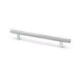 From The Anvil Cabinet Hardware Satin Chrome / Cabinet Pull Handles / Medium From The Anvil - Satin Chrome Full Brompton Pull Handle - Medium