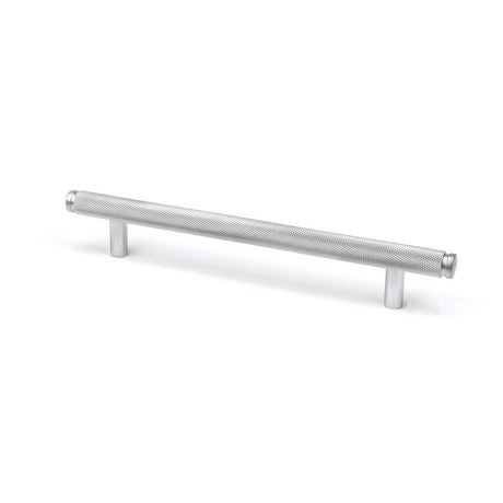 From The Anvil Cabinet Hardware Satin Chrome / Cabinet Pull Handles / Medium From The Anvil - Satin Chrome Full Brompton Pull Handle - Medium