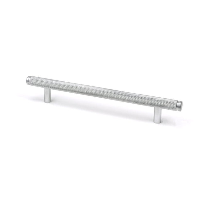 From The Anvil Cabinet Hardware Satin Chrome / Cabinet Pull Handles / Medium From The Anvil - Satin Chrome Full Brompton Pull Handle - Medium