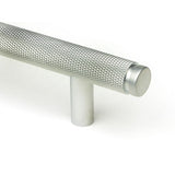 From The Anvil Cabinet Hardware Satin Chrome / Cabinet Pull Handles / Small From The Anvil - Satin Chrome Full Brompton Pull Handle - Small