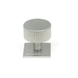 From The Anvil Cabinet Hardware Satin Chrome / Cabinet Knobs / 32mm Dia. From The Anvil - Satin Chrome Judd Cabinet Knob - 32mm (Square)