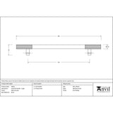 From The Anvil Cabinet Hardware Satin Chrome / Cabinet Pull Handles / Large From The Anvil - Satin Chrome Judd Pull Handle - Large