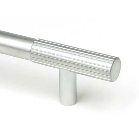 From The Anvil Cabinet Hardware Satin Chrome / Cabinet Pull Handles / Medium From The Anvil - Satin Chrome Judd Pull Handle - Medium