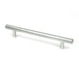 From The Anvil Cabinet Hardware Satin Chrome / Cabinet Pull Handles / Medium From The Anvil - Satin Chrome Judd Pull Handle - Medium