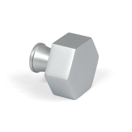 From The Anvil Cabinet Hardware Satin Chrome / Cabinet Knobs / 38mm Dia. From The Anvil - Satin Chrome Kahlo Cabinet Knob - 38mm