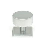 From The Anvil Cabinet Hardware Satin Chrome / Cabinet Knobs / 38mm Dia. From The Anvil - Satin Chrome Kelso Cabinet Knob - 38mm (Square)