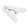 From The Anvil Door Furniture Satin Chrome / Letters / A From The Anvil - Satin Chrome Letter A