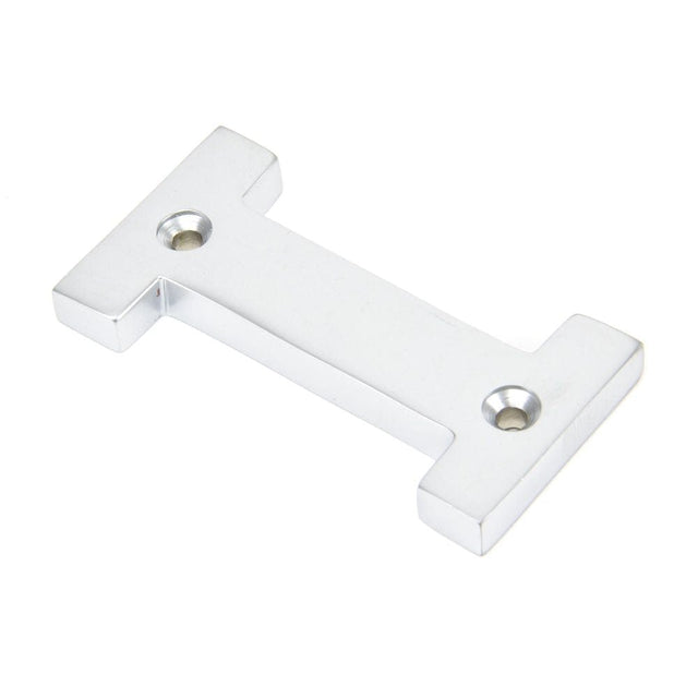 From The Anvil Door Furniture Satin Chrome / Letters / I From The Anvil - Satin Chrome Letter I