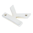 From The Anvil Door Furniture Satin Chrome / Letters / K From The Anvil - Satin Chrome Letter K