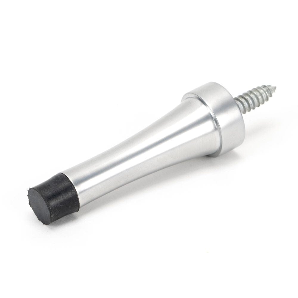 From The Anvil Door Furniture Satin Chrome / Projection Door Stop From The Anvil - Satin Chrome Projection Door Stop