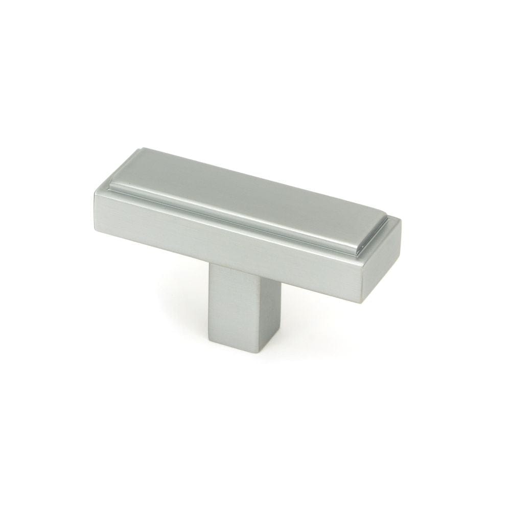 From The Anvil Cabinet Hardware Satin Chrome / Cabinet T-Pulls From The Anvil - Satin Chrome Scully T-Bar