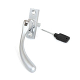 From The Anvil Window Furniture Satin Chrome / Right Hand / Yes From The Anvil - Satin Chrome Slim Peardrop Espag - RH