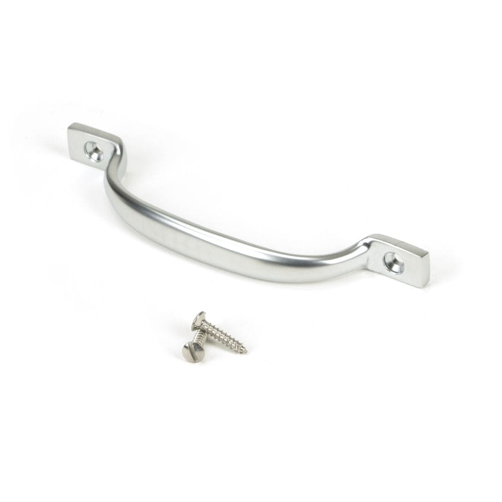 From The Anvil Window Furniture Satin Chrome / Sash Window Lifts From The Anvil - Satin Chrome Slim Sash Pull