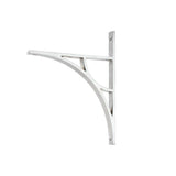 From The Anvil Accessories Satin Chrome / Shelf Brackets / 260 x 200mm From The Anvil - Satin Chrome Tyne Shelf Bracket (260mm x 200mm)