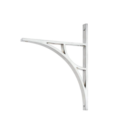 From The Anvil Accessories Satin Chrome / Shelf Brackets / 260 x 200mm From The Anvil - Satin Chrome Tyne Shelf Bracket (260mm x 200mm)