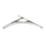 From The Anvil Accessories Satin Chrome / Shelf Brackets / 314 x 250mm From The Anvil - Satin Chrome Tyne Shelf Bracket (314mm x 250mm)
