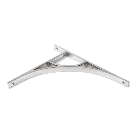 From The Anvil Accessories Satin Chrome / Shelf Brackets / 314 x 250mm From The Anvil - Satin Chrome Tyne Shelf Bracket (314mm x 250mm)