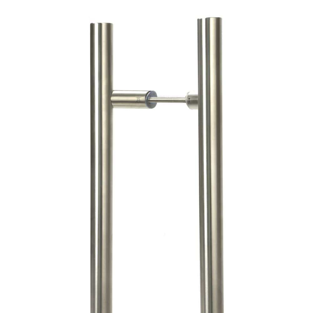 From The Anvil Door Furniture Satin Marine SS (316) / Back to Back Fixing Pack From The Anvil - Satin Marine SS (316) 0.9m Offset T Bar Handle B2B 32mm