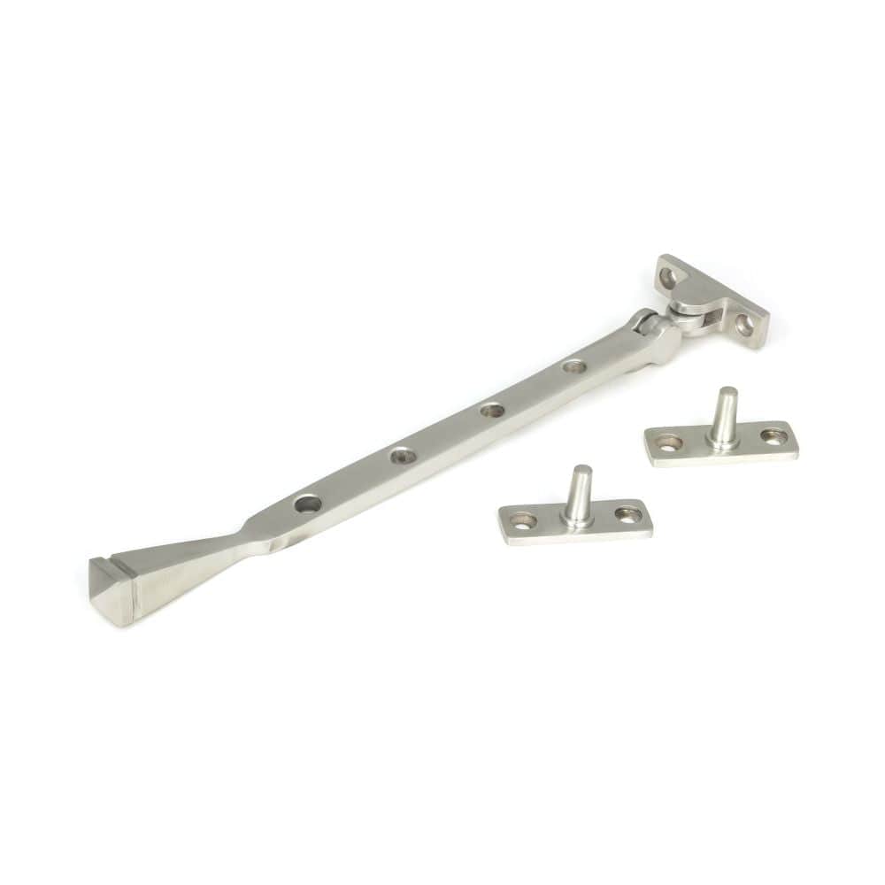 From The Anvil Window Furniture Satin Marine SS (316) / 10"/250mm From The Anvil - Satin Marine SS (316) 10" Avon Stay