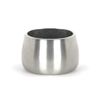 From The Anvil Home & Garden Satin Marine SS (316) / Plant Pots / 12.5cm From The Anvil - Satin Marine SS (316) 12.5cm Hepworth Pot