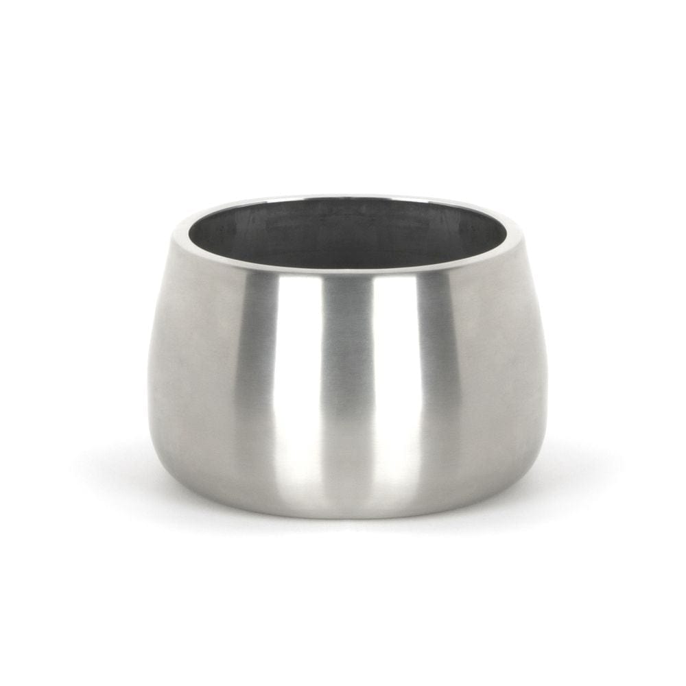 From The Anvil Home & Garden Satin Marine SS (316) / Plant Pots / 12.5cm From The Anvil - Satin Marine SS (316) 12.5cm Hepworth Pot