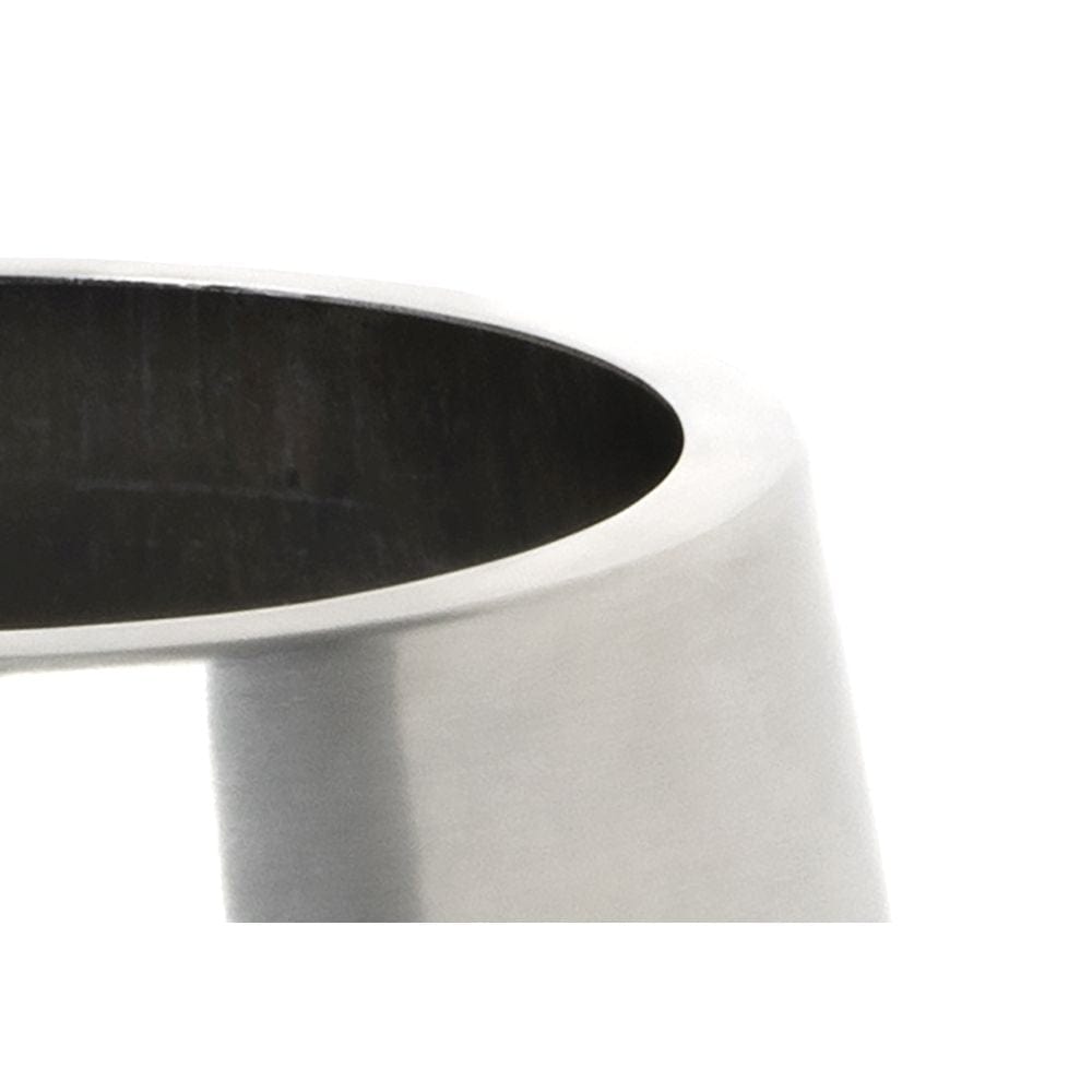 From The Anvil Home & Garden Satin Marine SS (316) / Plant Pots / 16cm From The Anvil - Satin Marine SS (316) 16cm Hepworth Pot