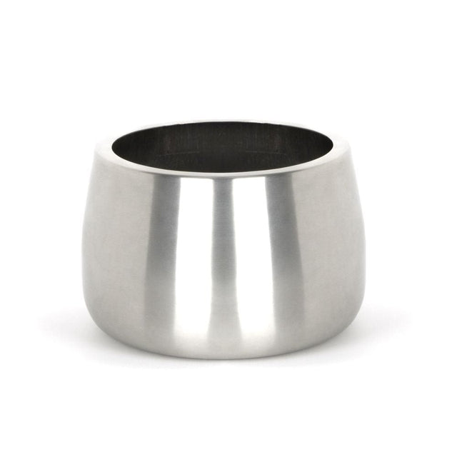From The Anvil Home & Garden Satin Marine SS (316) / Plant Pots / 16cm From The Anvil - Satin Marine SS (316) 16cm Hepworth Pot