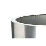 From The Anvil Home & Garden Satin Marine SS (316) / Plant Pots / 28cm From The Anvil - Satin Marine SS (316) 28cm Newlyn Pot (Drainage holes)