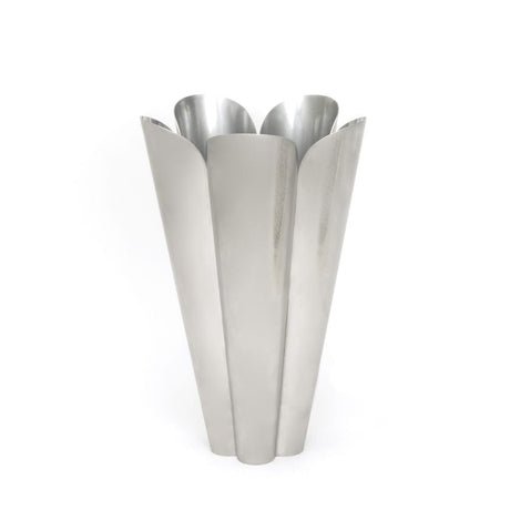 From The Anvil Home & Garden Satin Marine SS (316) / Plant Pots / 30cm From The Anvil - Satin Marine SS (316) 30cm Flora Pot (Drainage holes)