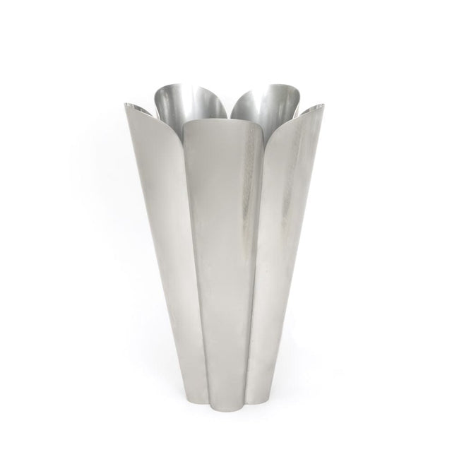 From The Anvil Home & Garden Satin Marine SS (316) / Plant Pots / 30cm From The Anvil - Satin Marine SS (316) 30cm Flora Pot (Drainage holes)