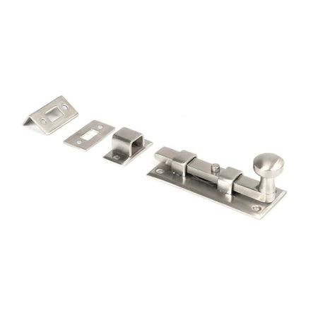 From The Anvil Accessories Satin Marine SS (316) / Straight Surface Bolts / 100mm / 4" From The Anvil - Satin Marine SS (316) 4" Universal Bolt