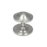 From The Anvil Door Furniture Satin Marine SS (316) / Art Deco Centre Door Knob From The Anvil - Satin Marine SS (316) Art Deco Centre Door Knob