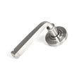 From The Anvil Door Furniture Satin Marine SS (316) / Round Rose From The Anvil - Satin Marine SS (316) Avon Round Lever on Rose Set (Beehive)