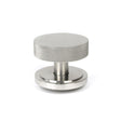 From The Anvil Door Furniture Satin Marine SS (316) / Art Deco Centre Door Knob From The Anvil - Satin Marine SS (316) Brompton Centre Door Knob (Art Deco)