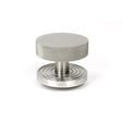 From The Anvil Door Furniture Satin Marine SS (316) / Beehive Centre Door Knob From The Anvil - Satin Marine SS (316) Brompton Centre Door Knob (Beehive)