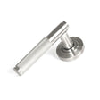 From The Anvil Door Furniture Satin Marine SS (316) / Round Rose From The Anvil - Satin Marine SS (316) Brompton Lever on Rose Set (Beehive) - Unsprung