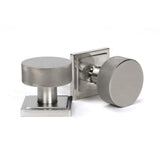From The Anvil Door Furniture Satin Marine SS (316) / Mortice/Rim Knobs From The Anvil - Satin Marine SS (316) Brompton Mortice/Rim Knob Set (Square)