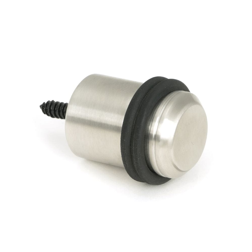 From The Anvil Door Furniture Satin Marine SS (316) / Floor Door Stop From The Anvil - Satin Marine SS (316) Floor Mounted Door Stop