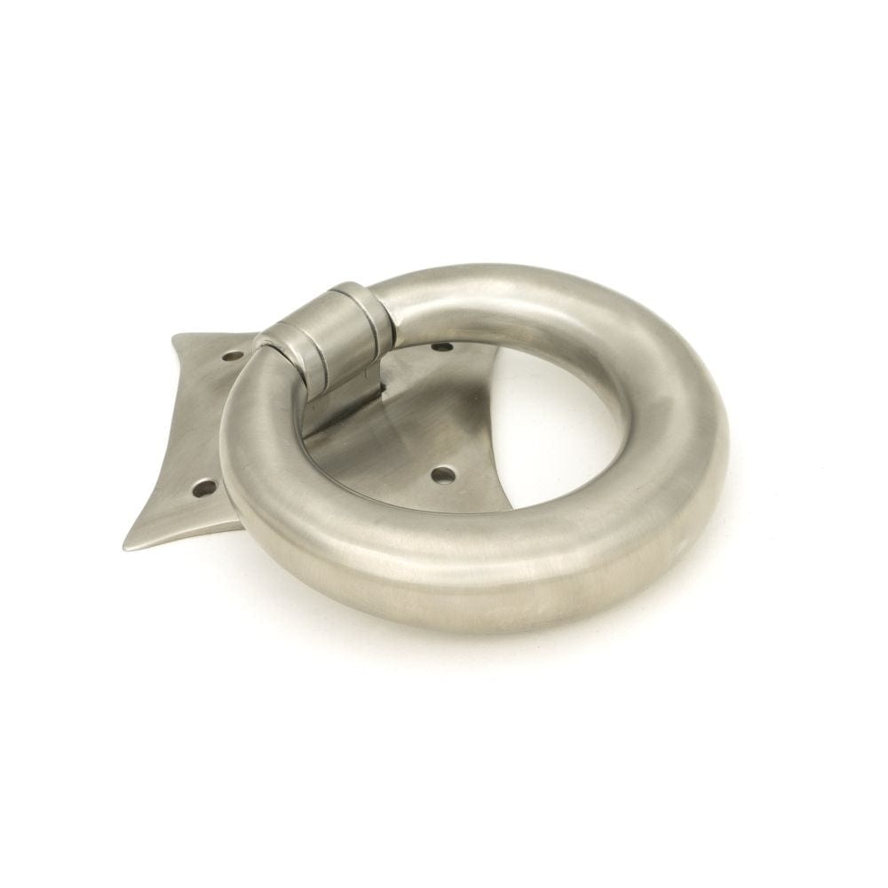 From The Anvil Door Furniture Satin Marine SS (316) / Ring Door Knocker From The Anvil - Satin Marine SS (316) Ring Door Knocker