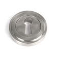 From The Anvil Door Furniture Satin Marine SS (316) / Mortice Key Profile Escutcheons From The Anvil - Satin Marine SS (316) Round Escutcheon (Art Deco)