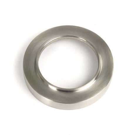 From The Anvil Door Furniture Satin Marine SS (316) / Mortice Key Profile Escutcheons From The Anvil - Satin Marine SS (316) Round Escutcheon (Plain)