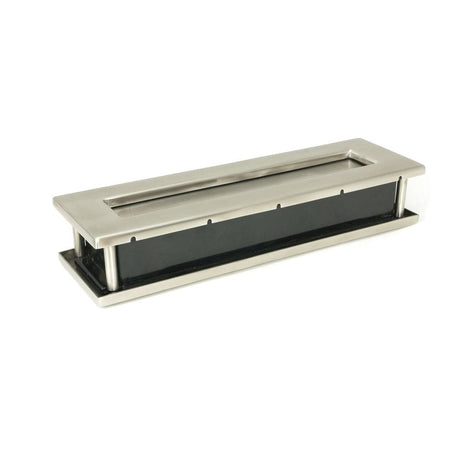 From The Anvil Door Furniture Satin Marine SS (316) / Sleeved Letterbox / 315 x 92mm From The Anvil - Satin Marine SS (316) Traditional Letterbox