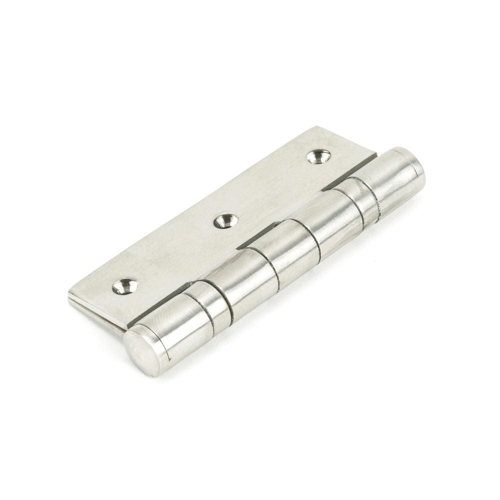 From The Anvil Hinges Satin Stainless Steel / Ball Bearing Hinges / 3" (76mm) From The Anvil - Satin SS 3" Ball Bearing Butt Hinge (pair)