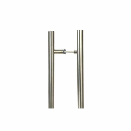 From The Anvil Door Furniture Satin Stainless Steel / Back to Back Fixing Pack From The Anvil - Satin SS (304) 100mm Back to Back Fixings for T Bar (2) - Offset
