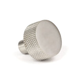 From The Anvil Cabinet Hardware Satin Stainless Steel / Cabinet Knobs / 30mm Dia. From The Anvil - Satin SS (304) Brompton Cabinet Knob - 25mm (No rose)