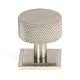 From The Anvil Cabinet Hardware Satin Stainless Steel / Cabinet Knobs / 30mm Dia. From The Anvil - Satin SS (304) Brompton Cabinet Knob - 32mm (Square)
