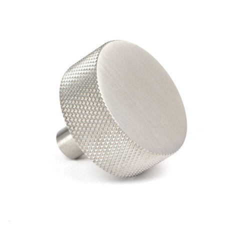 From The Anvil Cabinet Hardware Satin Stainless Steel / Cabinet Knobs / 30mm Dia. From The Anvil - Satin SS (304) Brompton Cabinet Knob - 38mm (No rose)